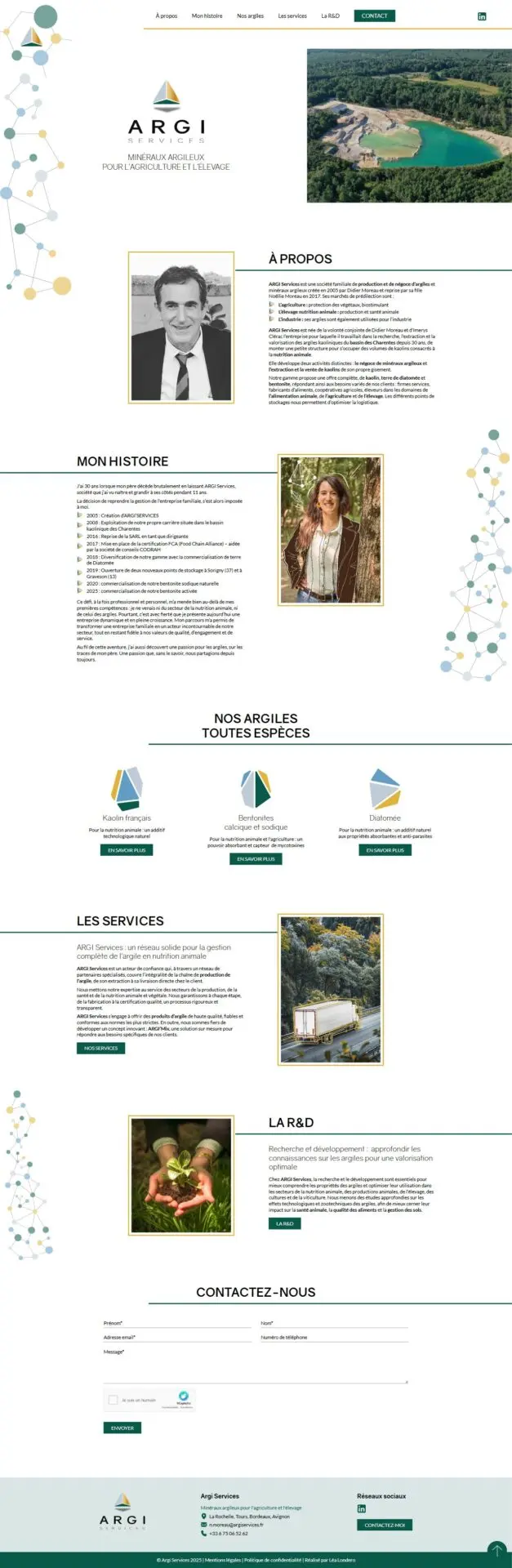Argi services - page d'accueil