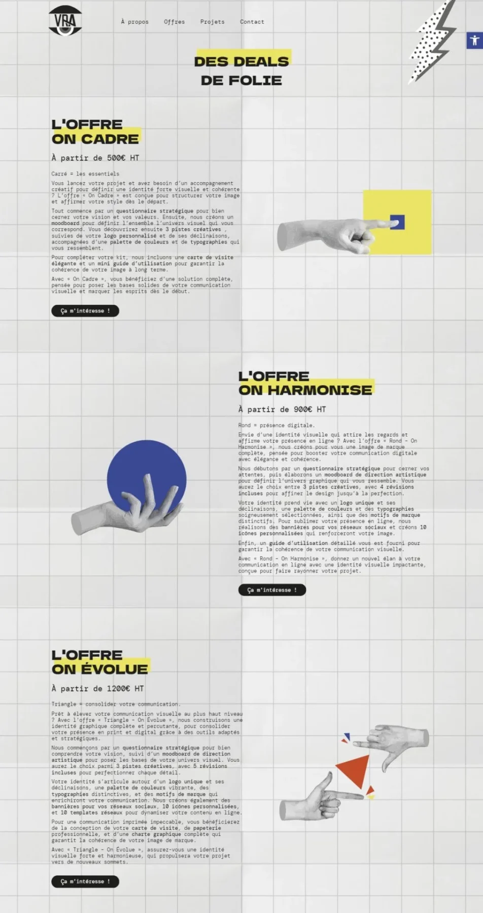 Offre Vra Vue Graphique